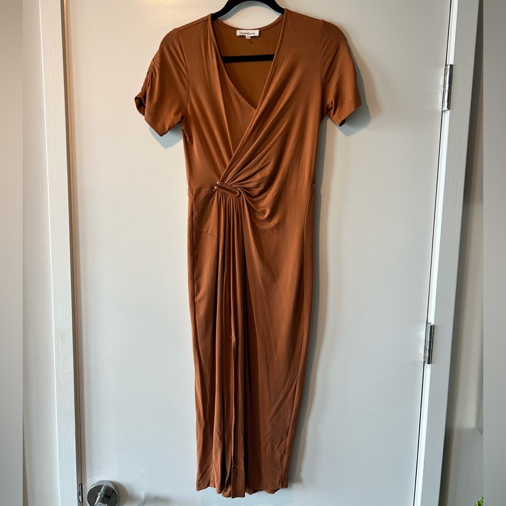 Heartloom (Revolve) - Karen Dress in Cigar